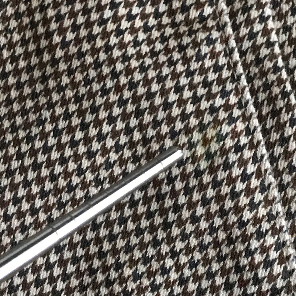 Frame Denim Brown Houndstooth Flare Jeans - Picture 15 of 16